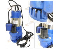 1HP Sewage Pump 1860GPH 110V Stainless Steel Submersible Pump Sump 30FT LIFT U30